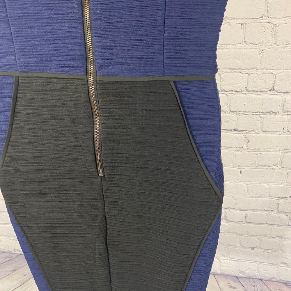 NWT Anthropologie Maeve Colorblock Bodycon Dress - Picture 7 of 8